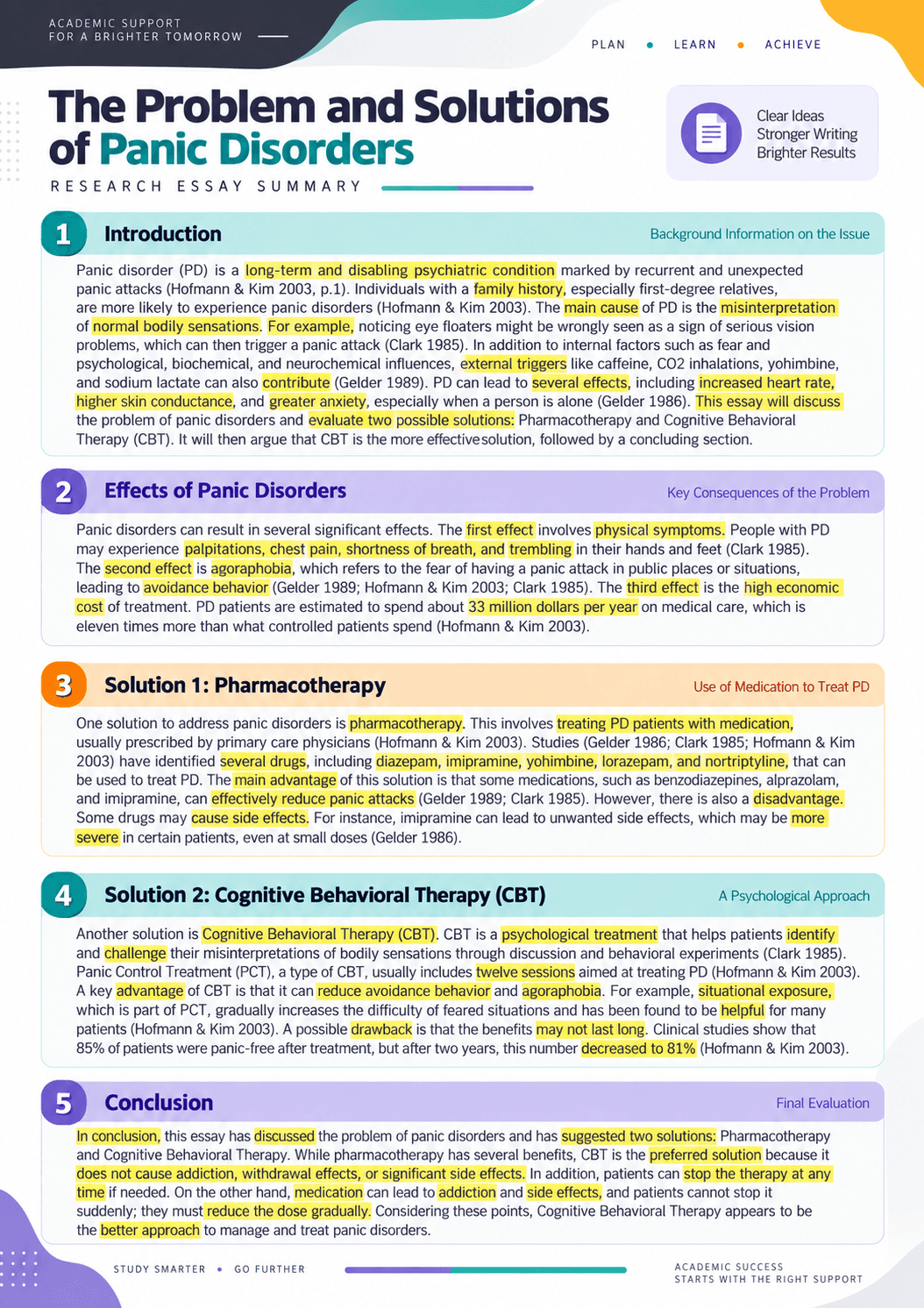 Model essay